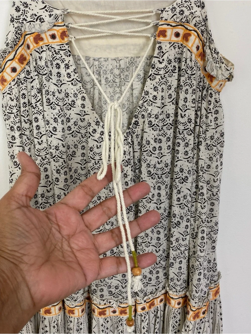 Free people dress borderline tank Sz S